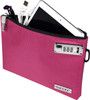 Vaultz Locking Accessories Pouch, 7x10, Pink - VZ03907