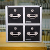 Vaultz CD File Cabinet, 4 Drawer, Black - VZ01049