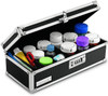 Vaultz Locking Pill Storage Box, Black - VZ03480-CAM