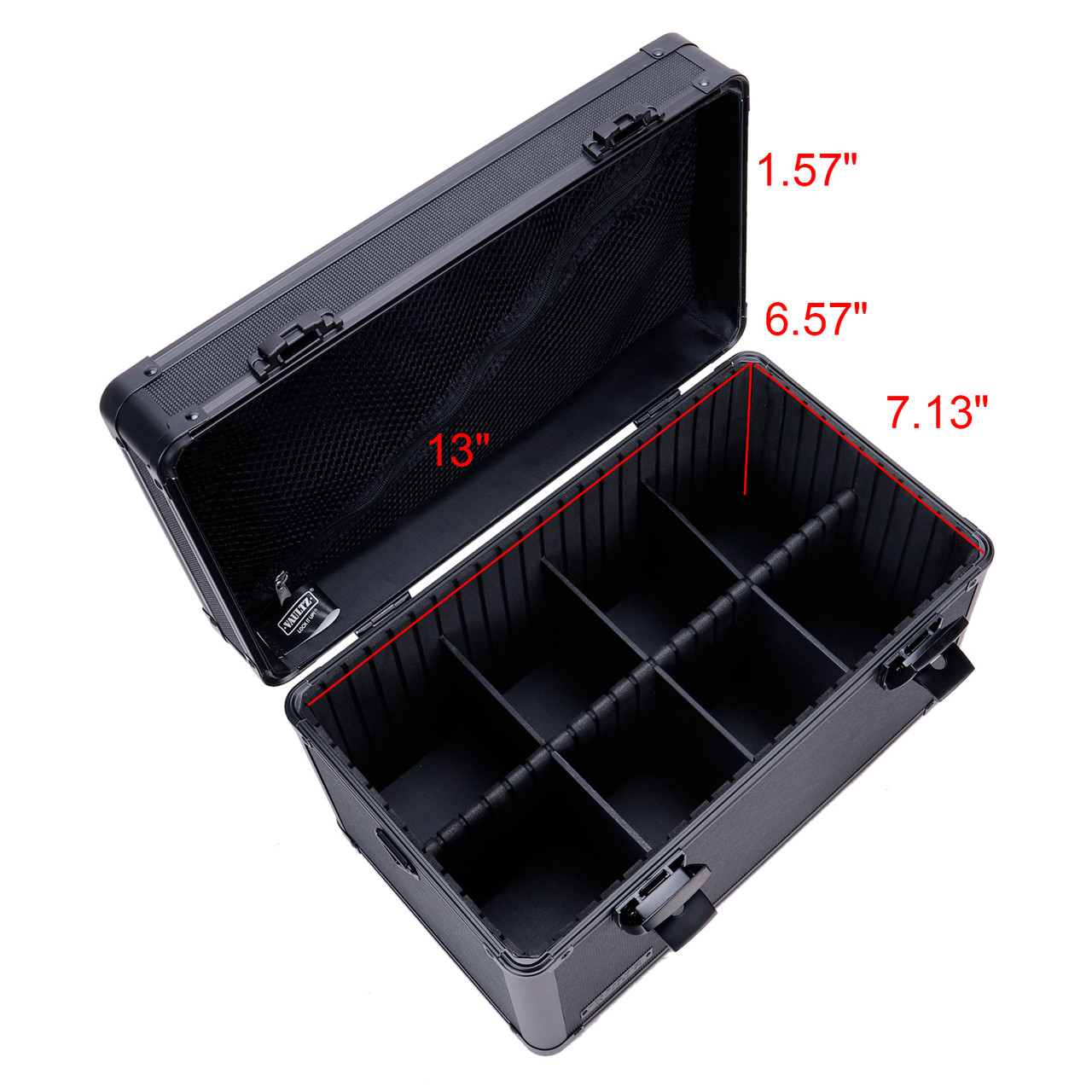 Large Storage Container Box with Compartments - Locking Compartment Bo –  usawholesalesupplycc