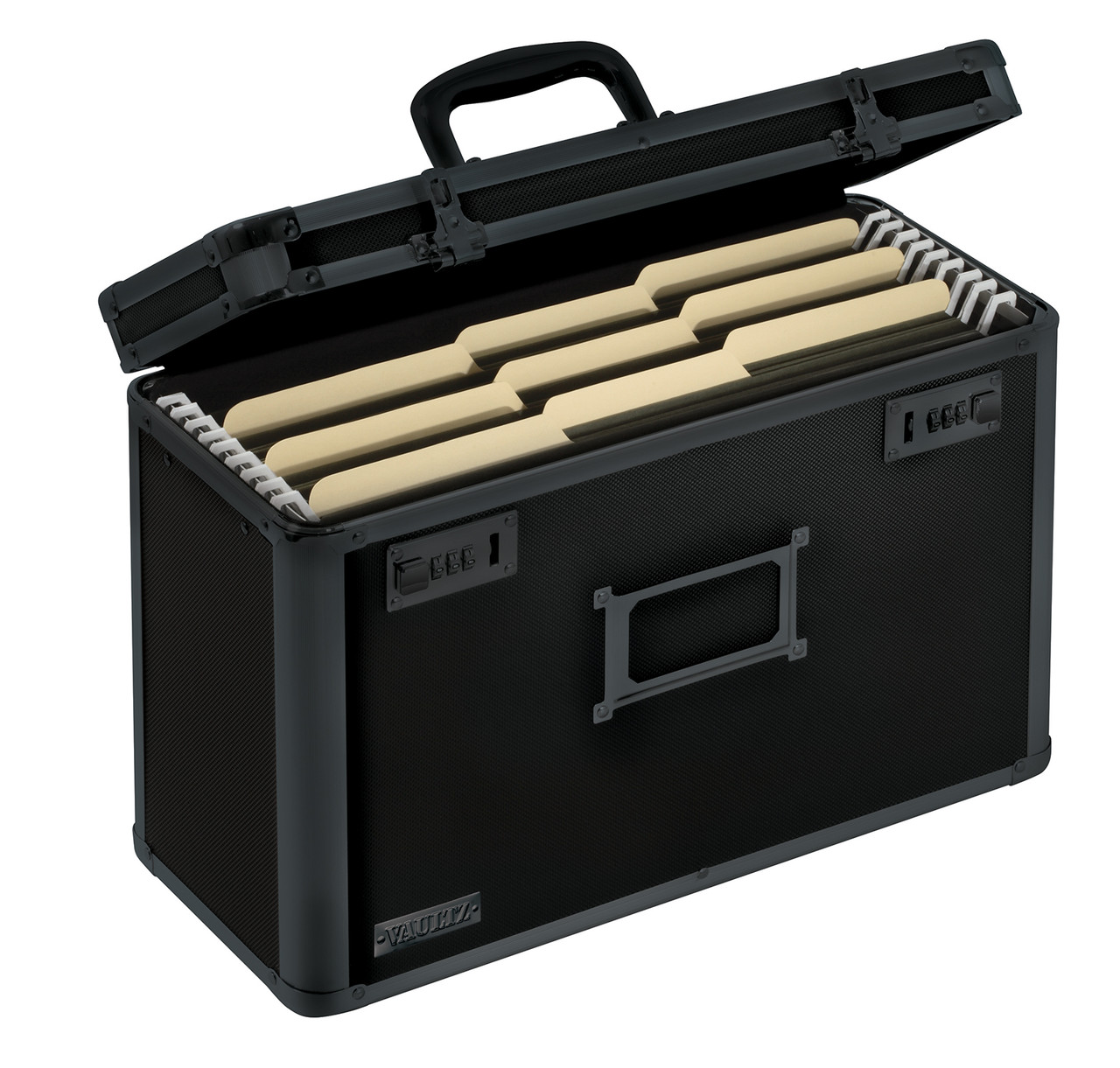  Vaultz Locking Briefcase - 18 x 14.25 x 5 Inch