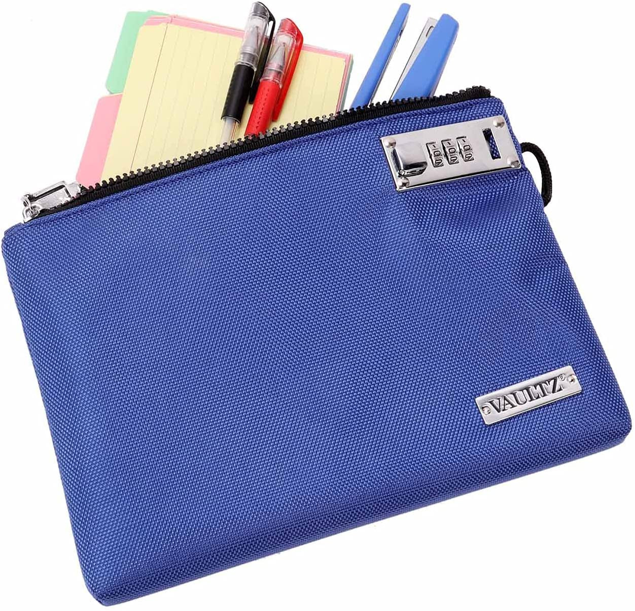 Vaultz Accessories Pouch, 7x10, Classic Blue