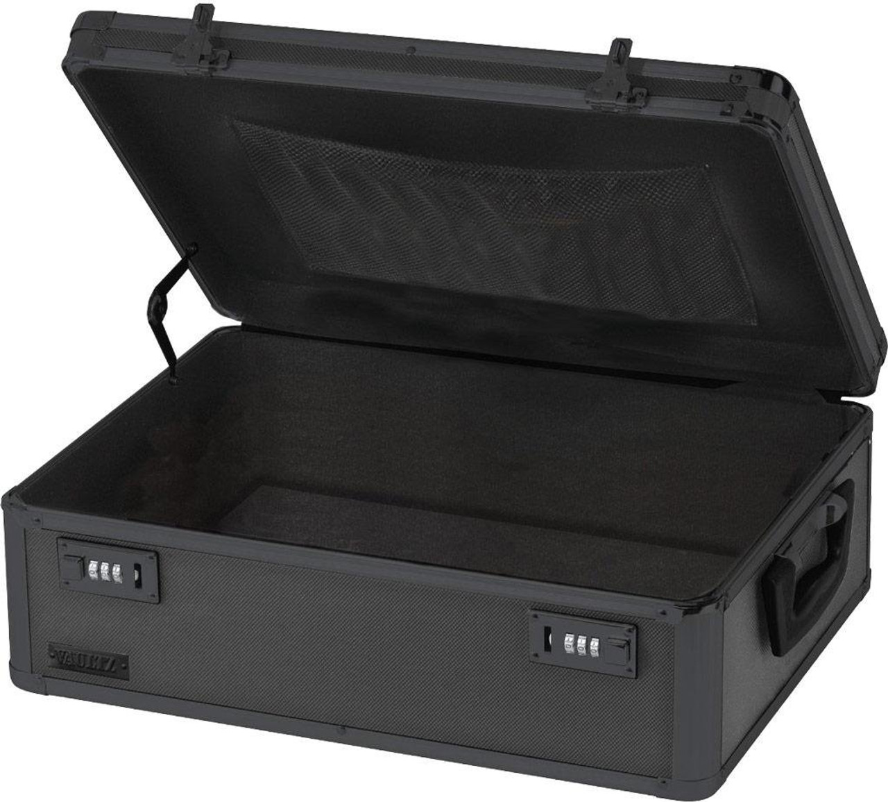 Vaultz Black on Black Locking Storage Chest - Vaultz - VZ00458