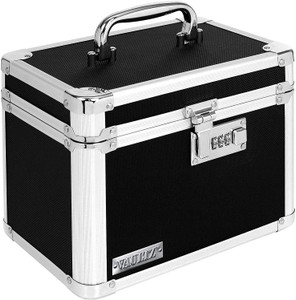 Vaultz Locking Security Box, Acrylic Clear - VZ00155