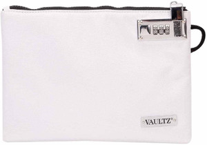 Vaultz Accessories Pouch, 7x10, White