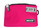 Vaultz Locking 5x8 Zipper Pouch, Pink - VZ00471

