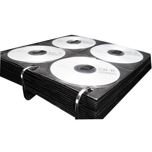 Innovera CD/DVD Three-Ring Refillable Binder, Holds 90 Discs, Midnight  Blue/Clear (39300) | OfficeCrave.com