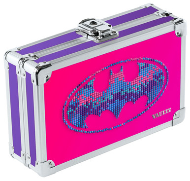 Vaultz Batman Pencil Box - Pink - Vaultz - VZ00878