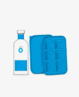 MX-Casa Dragones Blanco con molde para hielo