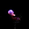 FLAME - 0.5 SEC BLUE FLAME W/ 2M E-MATCH 1/1