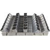 SINGLE SHOT RACK - ALL ALUMINUM W/ 35 ADJUSTABLE 2" SQUARE TUBES (5X7)
