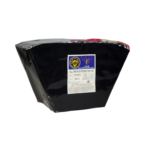 CAKE - 25 SHOT FAN CRACKLE CROSSETTES