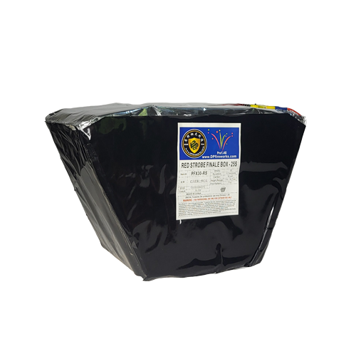 CAKE - 25 SHOT RED STROBE FINALE BOX