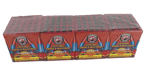 25 SHOT SATURN MISSILE BATTERY 4/1