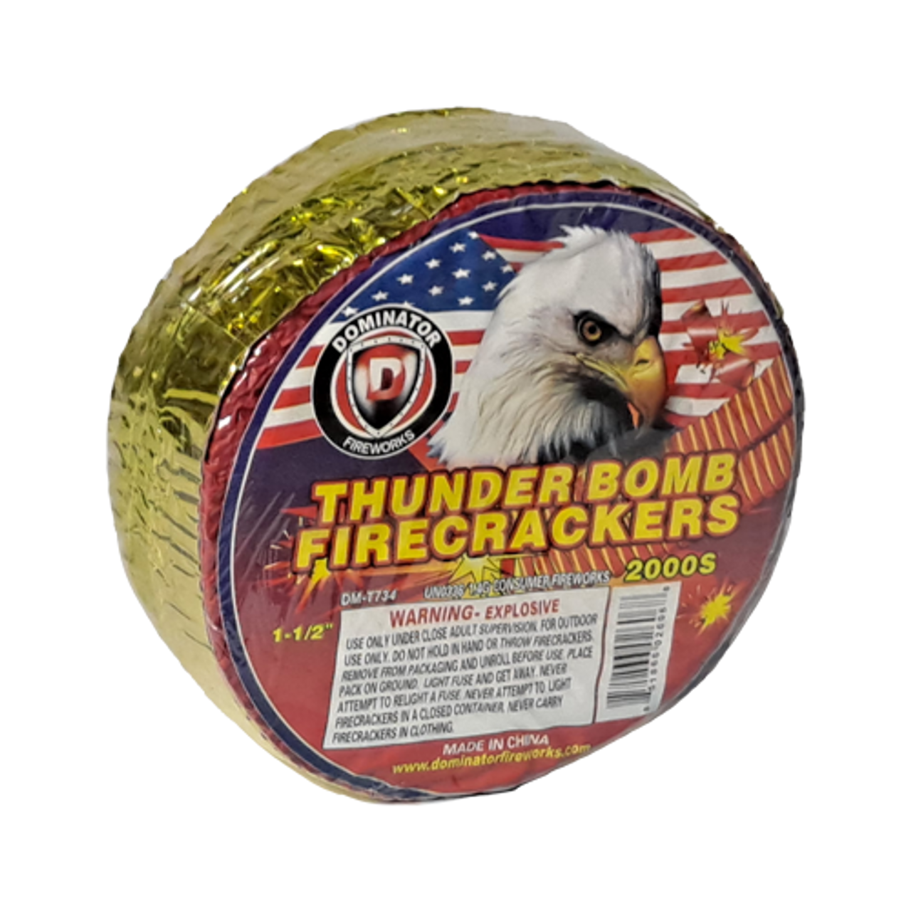 DOMINATOR FIRECRACKERS 2,000/1