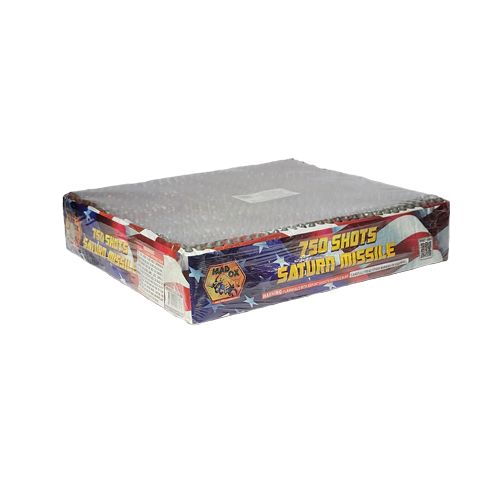 MAD OX 750 SHOT SATURN MISSILE 1/1 - RKM Fireworks Co.