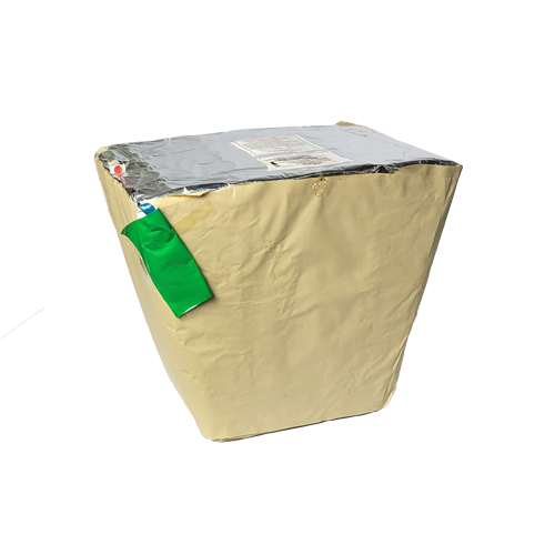 WATER CAKE - 25 SHOT BLUE PEONY SILVER FISH