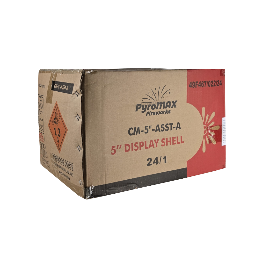 5" PYROMAX ASSORTMENT A 12/2