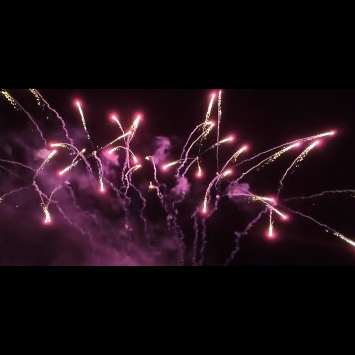 SLICE - 10 SHOT PURPLE WAVE CROSSETTE (FAN)