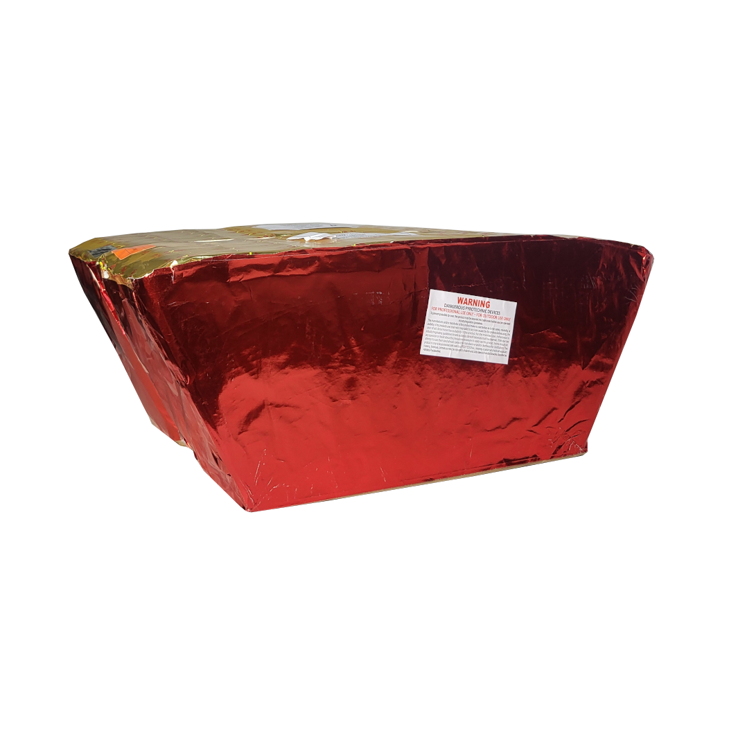 COMPOUND CAKE - 100 SHOT FAN CAKE BLUE MINE TO BLUE PEARL COLOR FALLING LEAVES, BLUE MINE TO THUNDER (30 SEC)