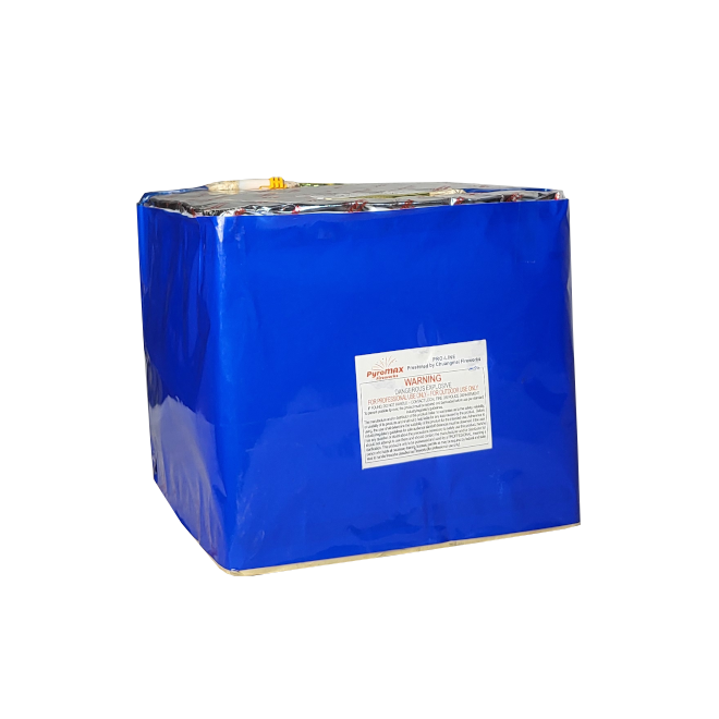 CAKE - 49 SHOT GOLD STROBE WILLOW W/ GOLD STROBE TAIL (16-20 SEC)