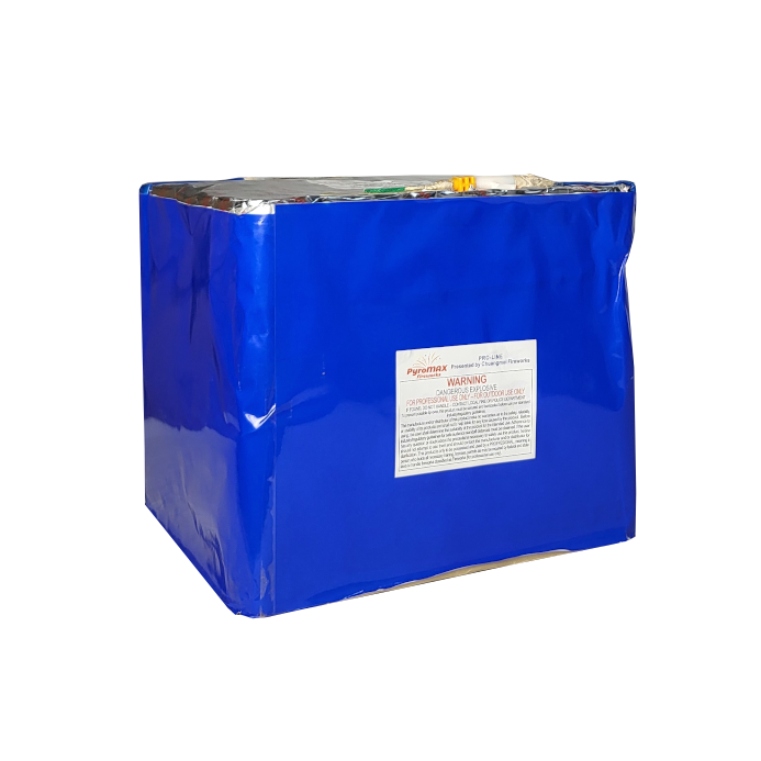 CAKE - 49 SHOT RED STROBE WILLOW W/ RED STROBE TAIL (16-20 SEC)