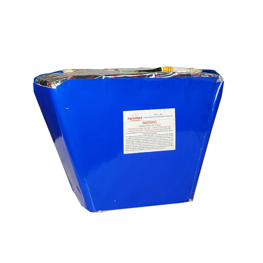 CAKE - 25 SHOT COLORFUL SMOKE COMET TO THUNDER - INSTANT (FAN)