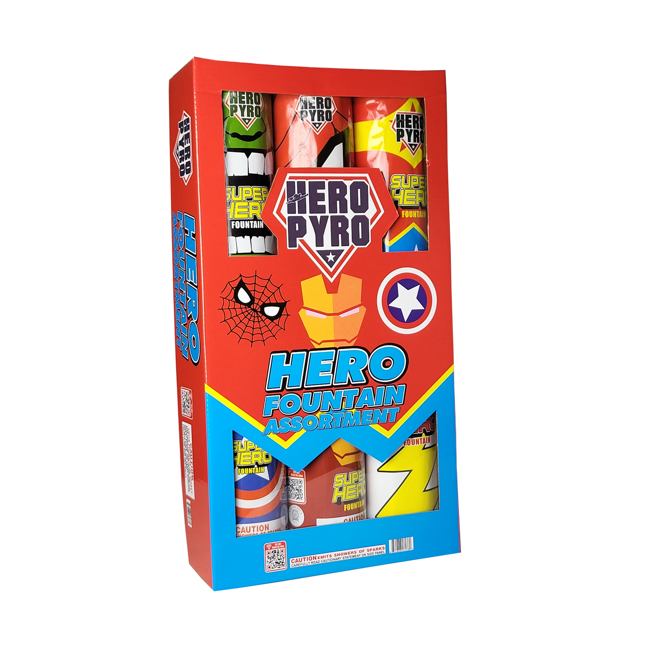 HERO FOUNTAIN ASSORTMENT 6/1