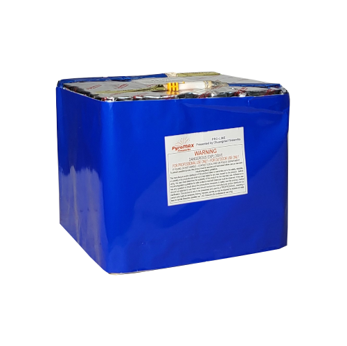 CAKE - 49 SHOT PINK, GREEN, ORANGE, BLUE, PURPLE METEOR