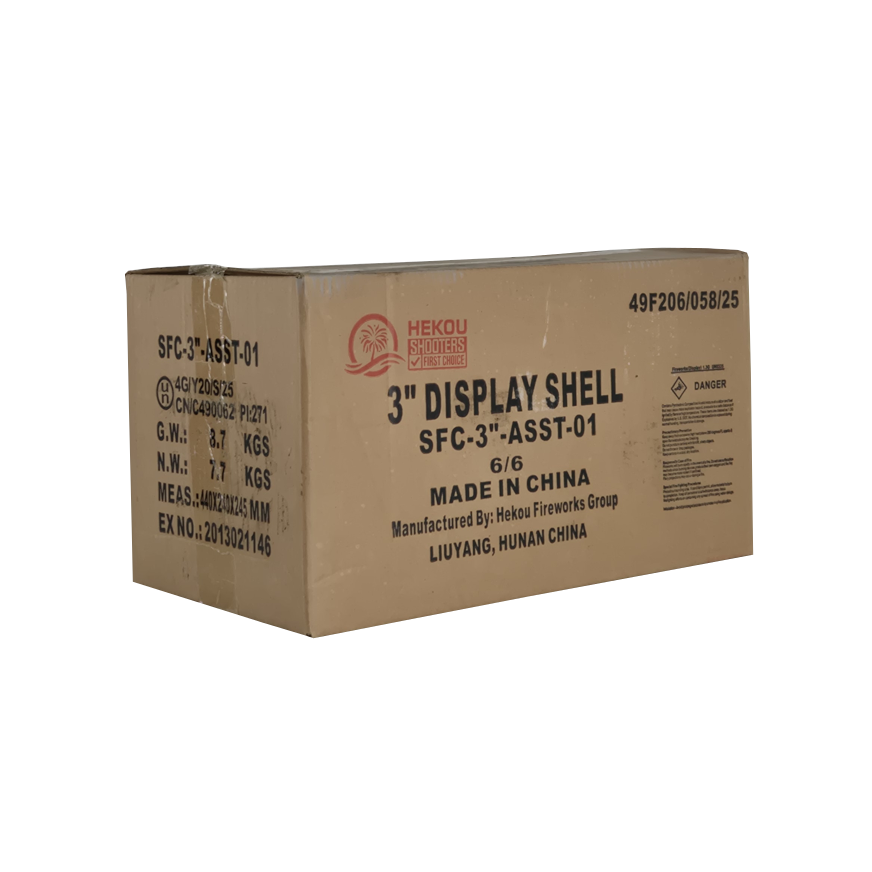 3" SHOOTER'S FIRST CHOICE ASSORTMENT 1 18/2