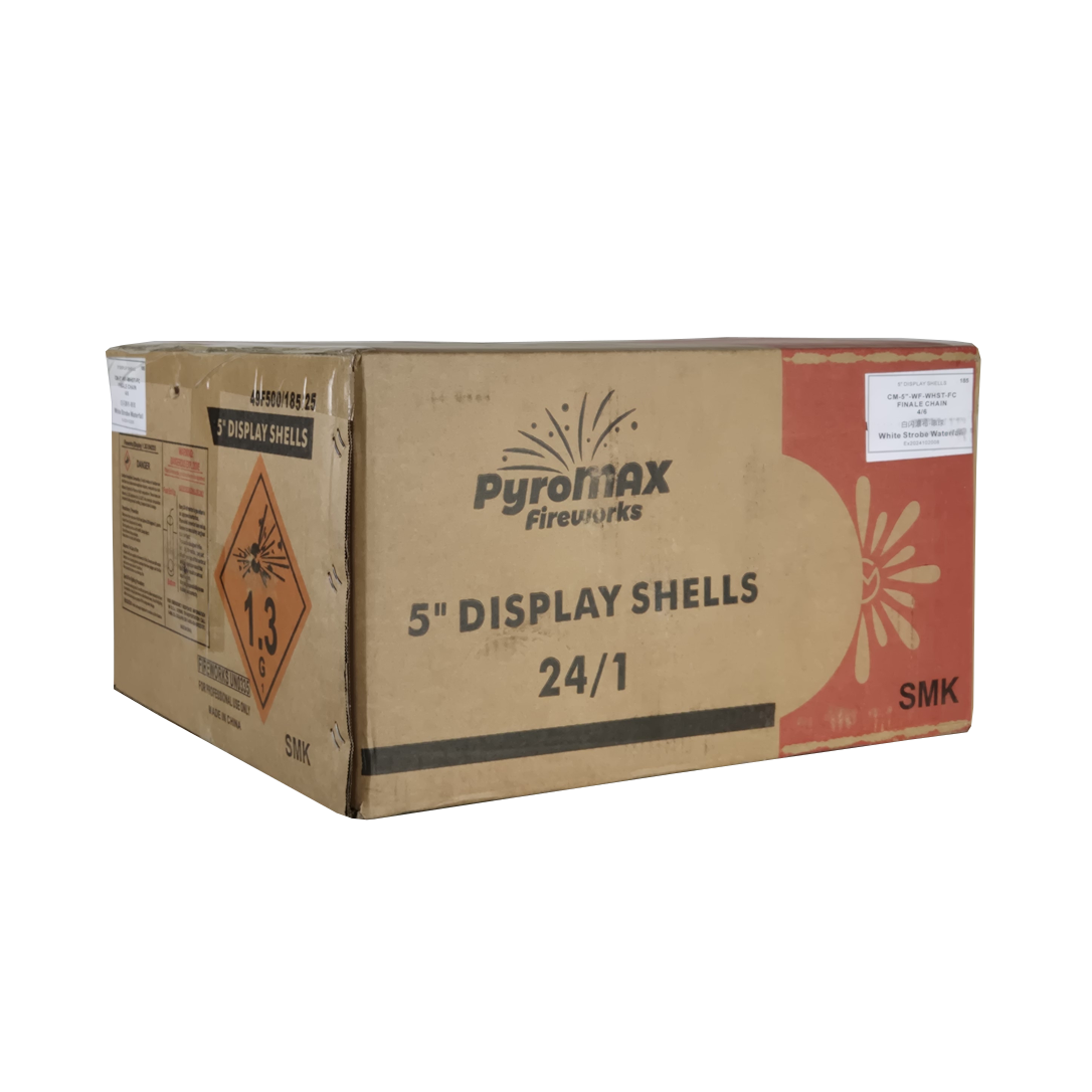 FINALE CHAIN - 5" WHITE STROBE WATERFALL