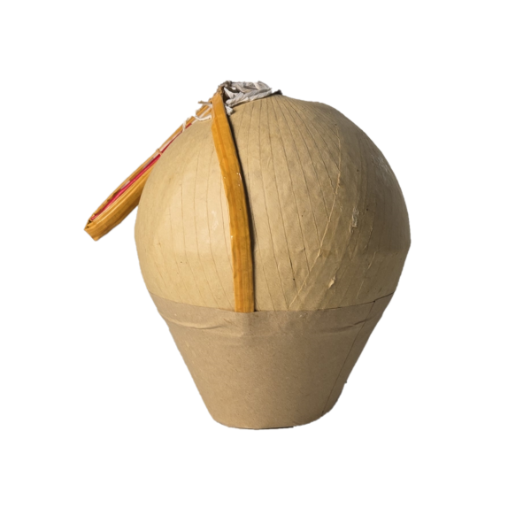 8" CRACKLING CROSSETTE + STROBE W/ GOLD TIGER TAIL (NIGHT OWL)