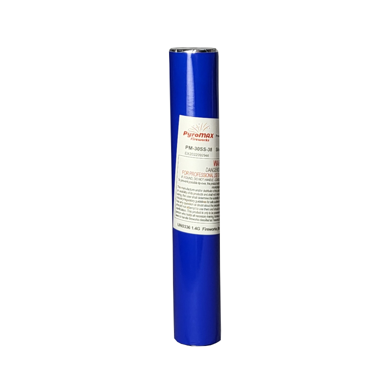 PRO 1.4 SHELL - 1.2" ORANGE TAIL TO GOLD STROBE W/ GOLD STROBE MINE