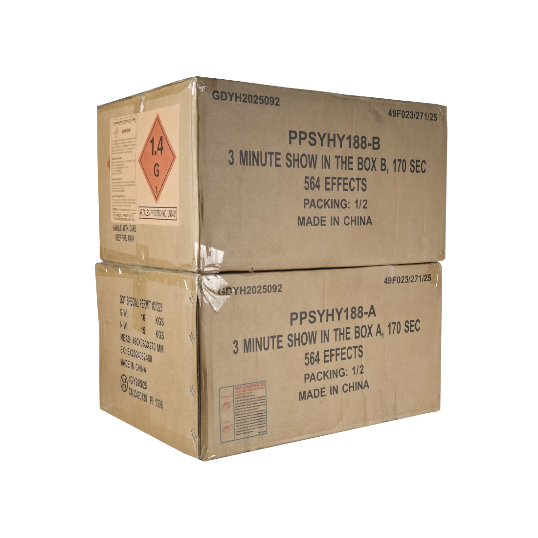 COMPOUND CAKE - 3 MINUTE SHOW IN THE BOX