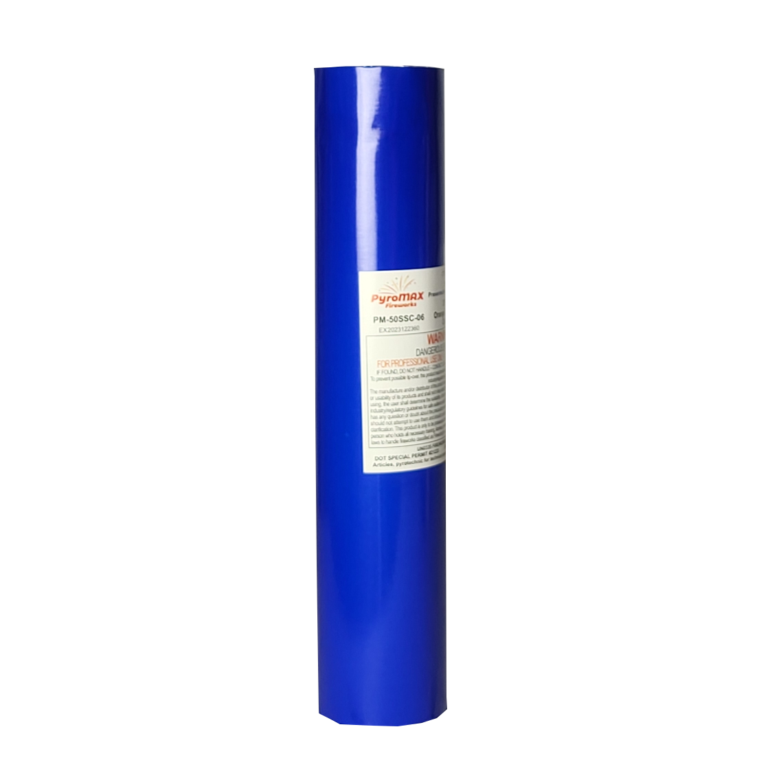 MINE - 2" WHITE TO PURPLE TO ORANGE CYLINDER MINE