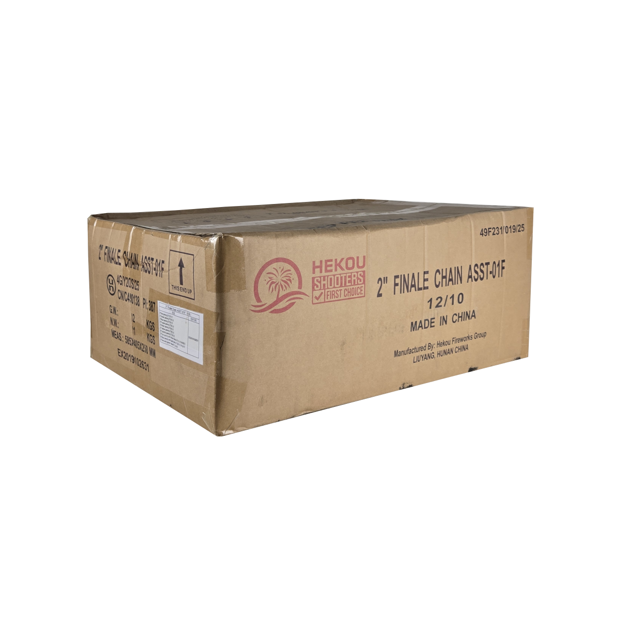 2" FINALE CHAIN - 10 ASSORTED COLOR