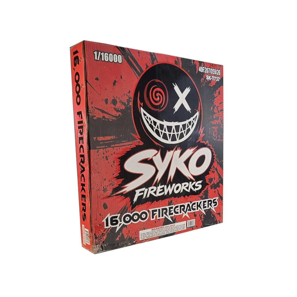 16,000 ROLL FIRECRACKERS 1/1