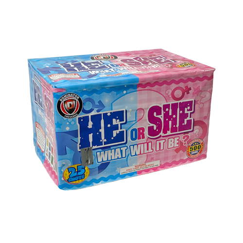 HE OR SHE, WHAT WILL IT BE? (BLUE STAR EFFECT) 1/1