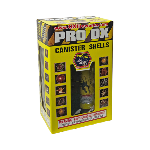 PRO OX - MINI MAX CANISTER SHELLS 12/1