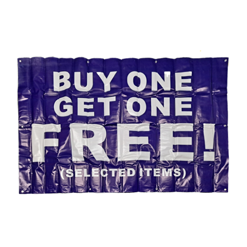4' X 6' BUY ONE GET ONE FREE BANNER