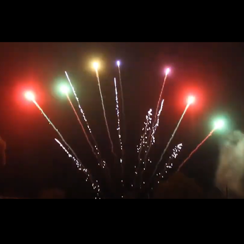 SLICE - 13 SHOT COLOR METEOR AND WHISTLES