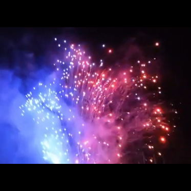 SLICE - 11 SHOT BLUE TO RED STROBE CYLINDER MINE (Z SHAPE)