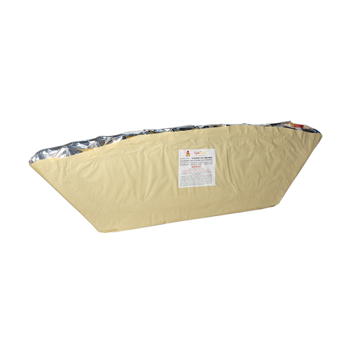 SLICE - 12 SHOT BROCADE CROWN TO PINK MINE, GREEN TAIL (BUTTERFLY)