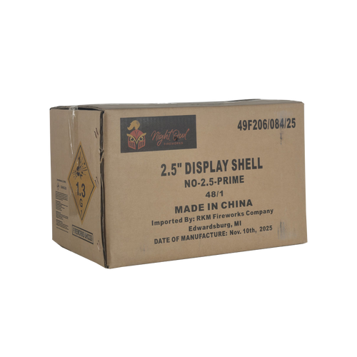 2.5" NIGHT OWL PRIME ASSORTMENT 24/2