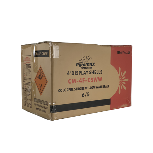 FINALE CHAIN - 4" COLORFUL STROBE WILLOW WATERFALL