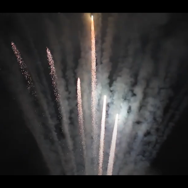 100 SHOT BRIGHT SILVER COMETS (Z & FAN)