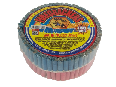 Color Paper Firecrackers 100 Roll