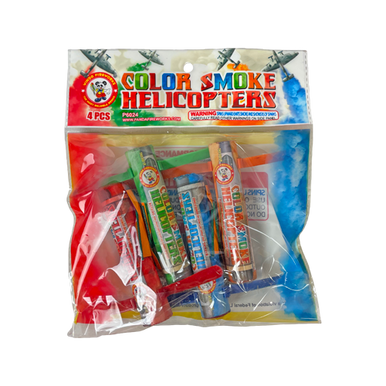 COLOR SMOKE HELICOPTERS
