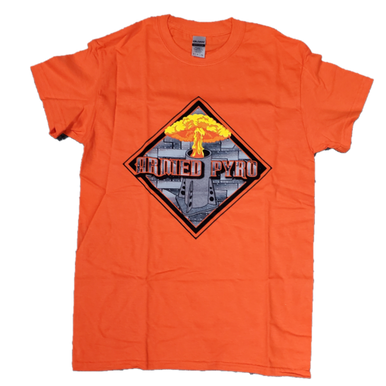 ARMED PYRO ORANGE SHIRT