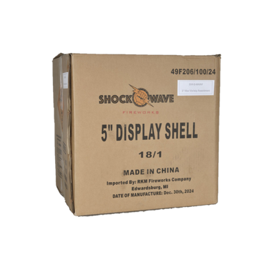 5" SHOCK WAVE MAX VARIETY ASSORTMENT 18/1